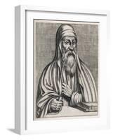 Origen Christian Writer and Teacher One of the Greek Fathers of the Church-null-Framed Art Print