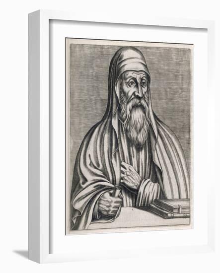 Origen Christian Writer and Teacher One of the Greek Fathers of the Church-null-Framed Art Print