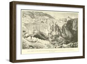 Origin of the Ganges-null-Framed Giclee Print