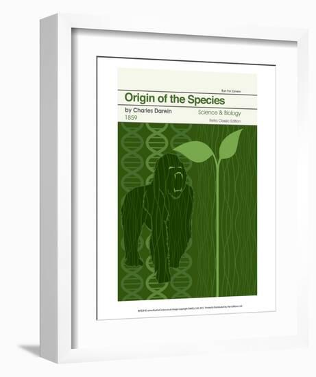 Origin of the Species-null-Framed Art Print