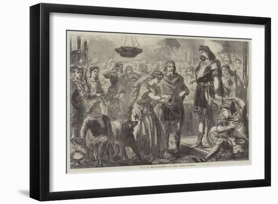 Origin of the Wassail-Bowl-James Godwin-Framed Giclee Print