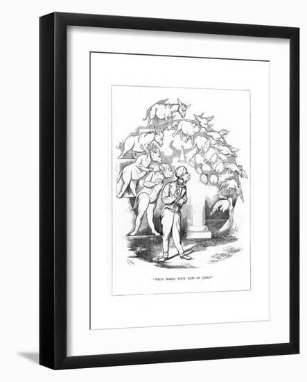 Origin Species, Ch Bennett, Fool - Donkey-Charles H Bennett-Framed Premium Giclee Print