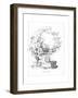 Origin Species, Ch Bennett, Office Man - Weasel-Charles H Bennett-Framed Giclee Print