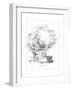 Origin Species, Ch Bennett, Office Man - Weasel-Charles H Bennett-Framed Giclee Print