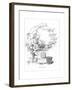 Origin Species, Ch Bennett, Office Man - Weasel-Charles H Bennett-Framed Giclee Print