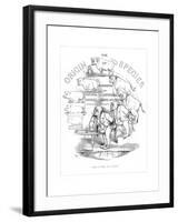 Origin Species, Ch Bennett, Title Page-Charles H Bennett-Framed Giclee Print