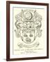 Original Arms of the East India Company-null-Framed Giclee Print