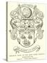 Original Arms of the East India Company-null-Stretched Canvas