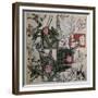 Original Artwork for 'Trellis' Wallpaper Design, 1862 (W/C on Paper)-William Morris-Framed Giclee Print