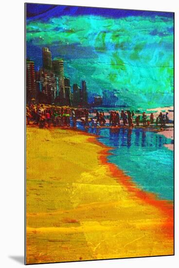 Original Artwork Oil Painting on Stretched Canvas-paintings-Mounted Art Print