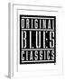 Original Blues Classics-null-Framed Art Print