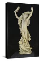 Original Cast for Genie of the Dance-Jean-Baptiste Carpeaux-Stretched Canvas