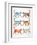 Original Cat Collection-Cat Coquillette-Framed Giclee Print