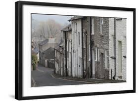 Original Cottages in Captain French Lane, Old Kendal, South Lakeland-James Emmerson-Framed Photographic Print