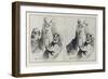 Original Drawing, and Drawing Published in 'L'Eclipse', 17 August 1873-Andre Gill-Framed Giclee Print