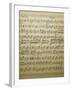 Original Handwritten Score for Schneider Polka-null-Framed Giclee Print