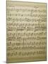 Original Handwritten Score for Schneider Polka-null-Mounted Giclee Print