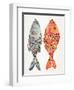 Original Indonesian Fish-Cat Coquillette-Framed Giclee Print