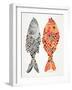 Original Indonesian Fish-Cat Coquillette-Framed Giclee Print