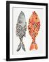 Original Indonesian Fish-Cat Coquillette-Framed Giclee Print