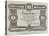 Original Kossuth Bank-Note-null-Stretched Canvas