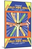 Original Lolly Pops Rolls-null-Mounted Art Print