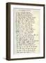 Original Manuscript of the Epilogue to the Idylls of the King, C1872-Alfred Lord Tennyson-Framed Giclee Print