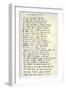 Original Manuscript of the Epilogue to the Idylls of the King, C1872-Alfred Lord Tennyson-Framed Giclee Print