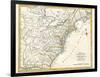 Original Map Of North America-Tektite-Framed Art Print