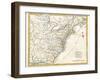 Original Map Of North America-Tektite-Framed Art Print