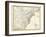 Original Map Of North America-Tektite-Framed Art Print