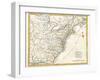 Original Map Of North America-Tektite-Framed Art Print