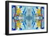 Original Oil Painting Rorschach Abstract-null-Framed Art Print