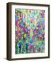 Original Painting On Canvas For Background Or Concept Impressionist Painting-DenysKuvaiev-Framed Art Print