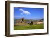 Original Peel Cathedral, Peel Castle, St. Patrick's Isle, Isle of Man, Europe-Neil Farrin-Framed Photographic Print