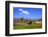 Original Peel Cathedral, Peel Castle, St. Patrick's Isle, Isle of Man, Europe-Neil Farrin-Framed Photographic Print