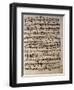 Original Piano Sheet Music-Giovanni Battista Somis-Framed Giclee Print