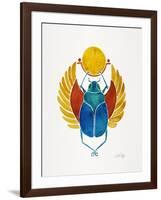 Original Scarab-Cat Coquillette-Framed Art Print