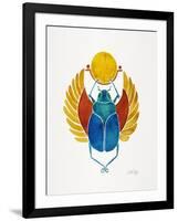 Original Scarab-Cat Coquillette-Framed Art Print