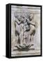 Original Sin, Bas-Relief-Maestro Nicholas-Framed Stretched Canvas