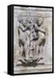 Original Sin, Bas-Relief-Maestro Nicholas-Framed Stretched Canvas