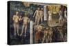 Original Sin, Expulsion of Adam and Eve from Paradise, Sacrifice of Cain and Abel-Giusto de' Menabuoi-Stretched Canvas