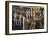 Original Sin, Expulsion of Adam and Eve from Paradise, Sacrifice of Cain and Abel-Giusto de' Menabuoi-Framed Giclee Print