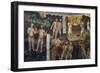 Original Sin, Expulsion of Adam and Eve from Paradise, Sacrifice of Cain and Abel-Giusto de' Menabuoi-Framed Giclee Print