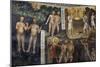 Original Sin, Expulsion of Adam and Eve from Paradise, Sacrifice of Cain and Abel-Giusto de' Menabuoi-Mounted Giclee Print