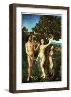 Original Sin: the Fall of Adam and Eve, C1467-1468-Hugo van der Goes-Framed Giclee Print