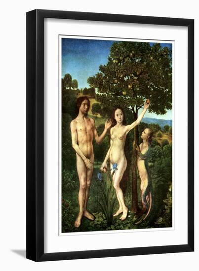 Original Sin: the Fall of Adam and Eve, C1467-1468-Hugo van der Goes-Framed Giclee Print