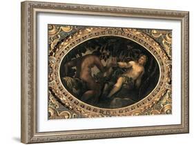 Original Sin-Tintoretto-Framed Art Print