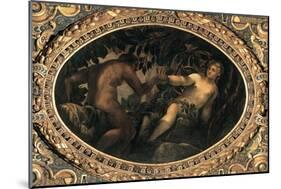 Original Sin-Tintoretto-Mounted Art Print