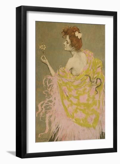 Original Sketch-Ramon Casas-Framed Giclee Print